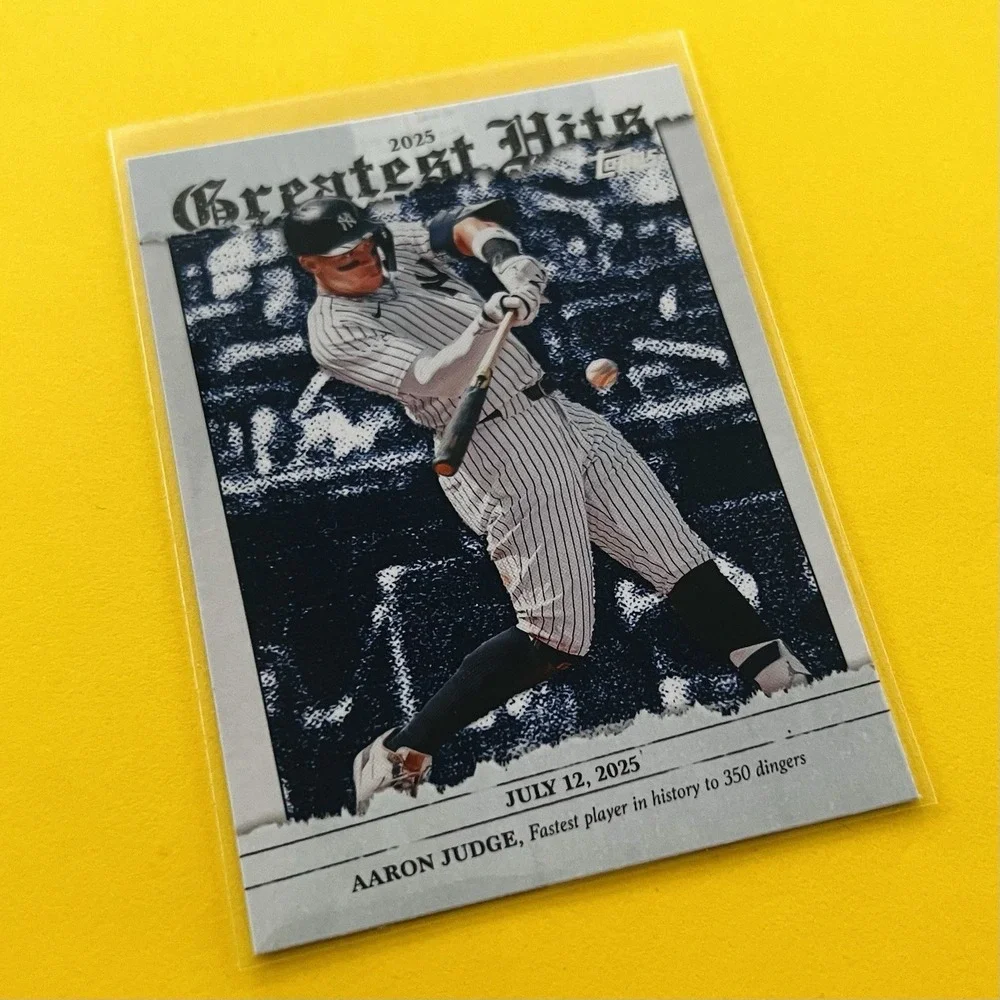 2026 Topps Series 1 Aaron Judge Greatest Hits 2025 GH-2‎ Yankees Insert